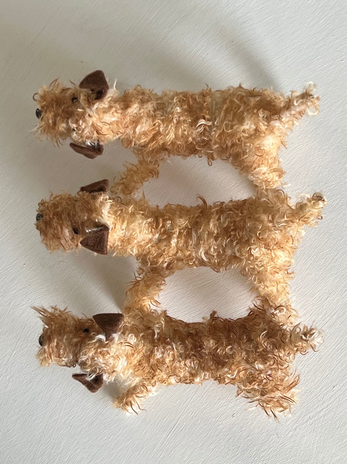 Irish Terrier miniature dog sculpture