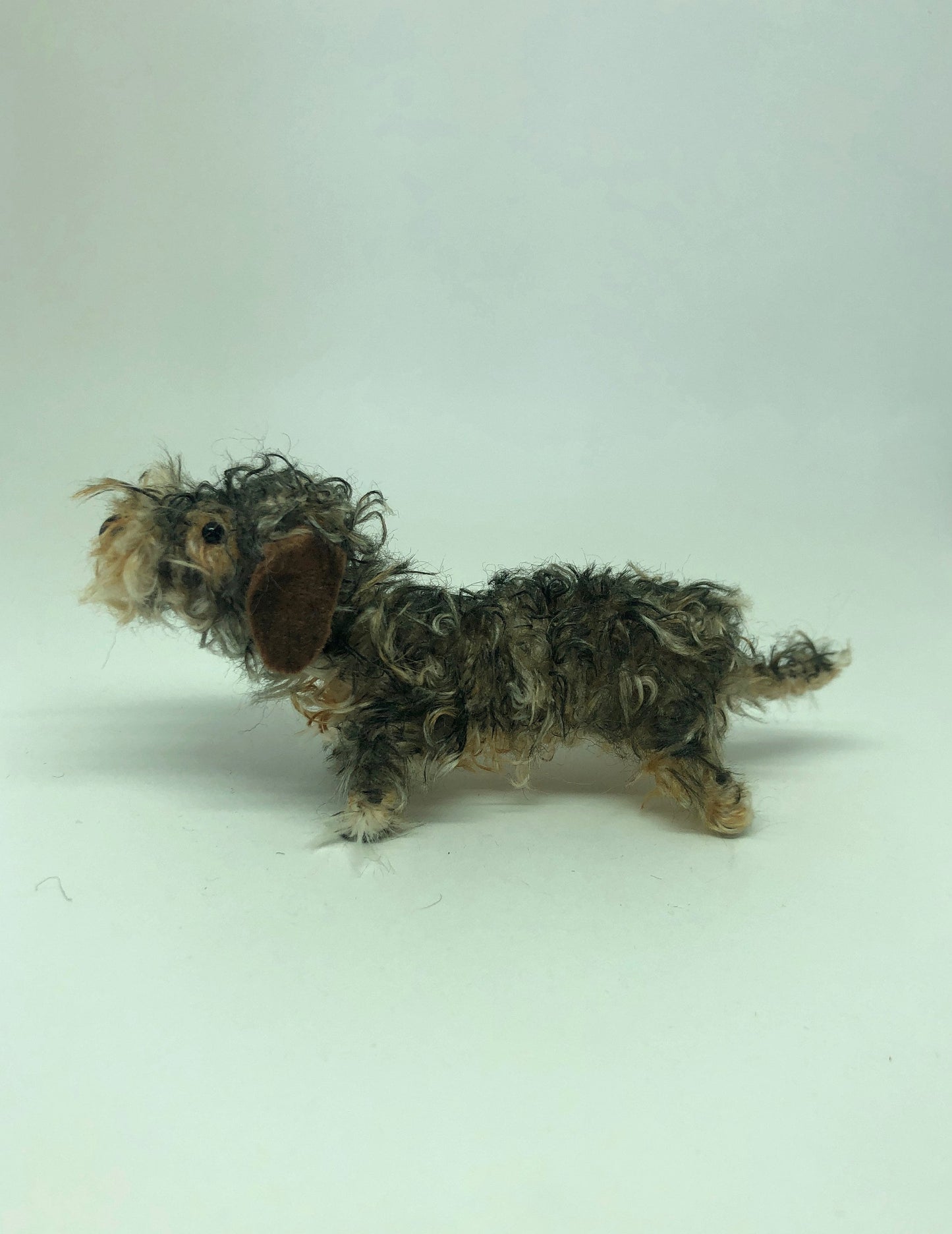 Hand-made Wire-haired Dachshund/Teckle decoration