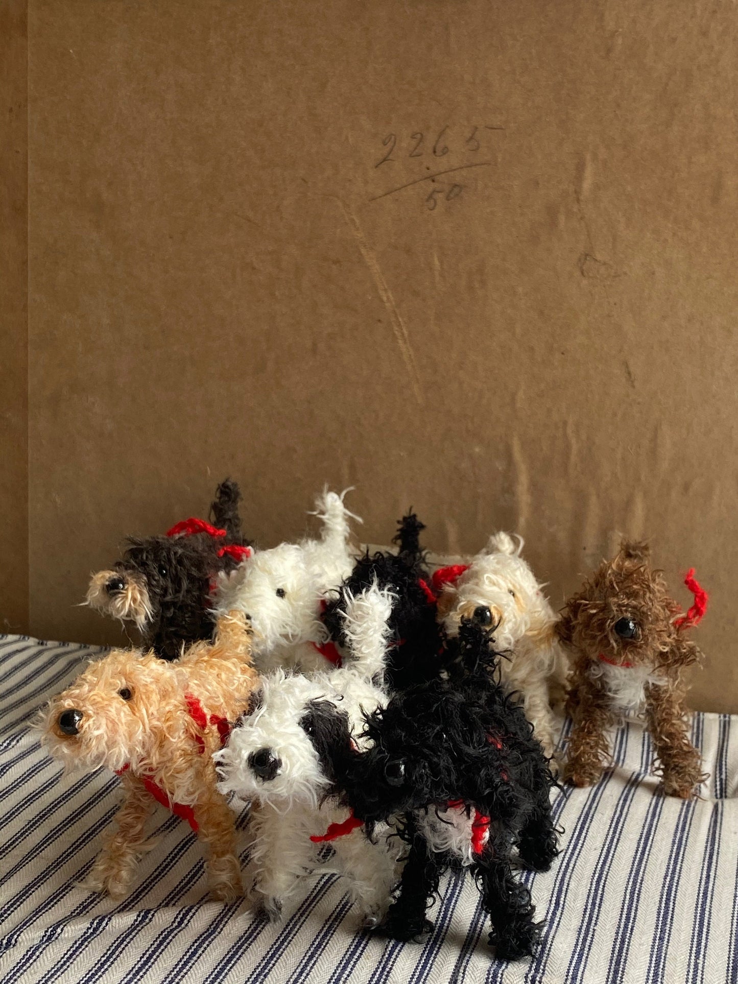 Handmade miniature black and white Cockapoo, Labradoodle, Cavapoo