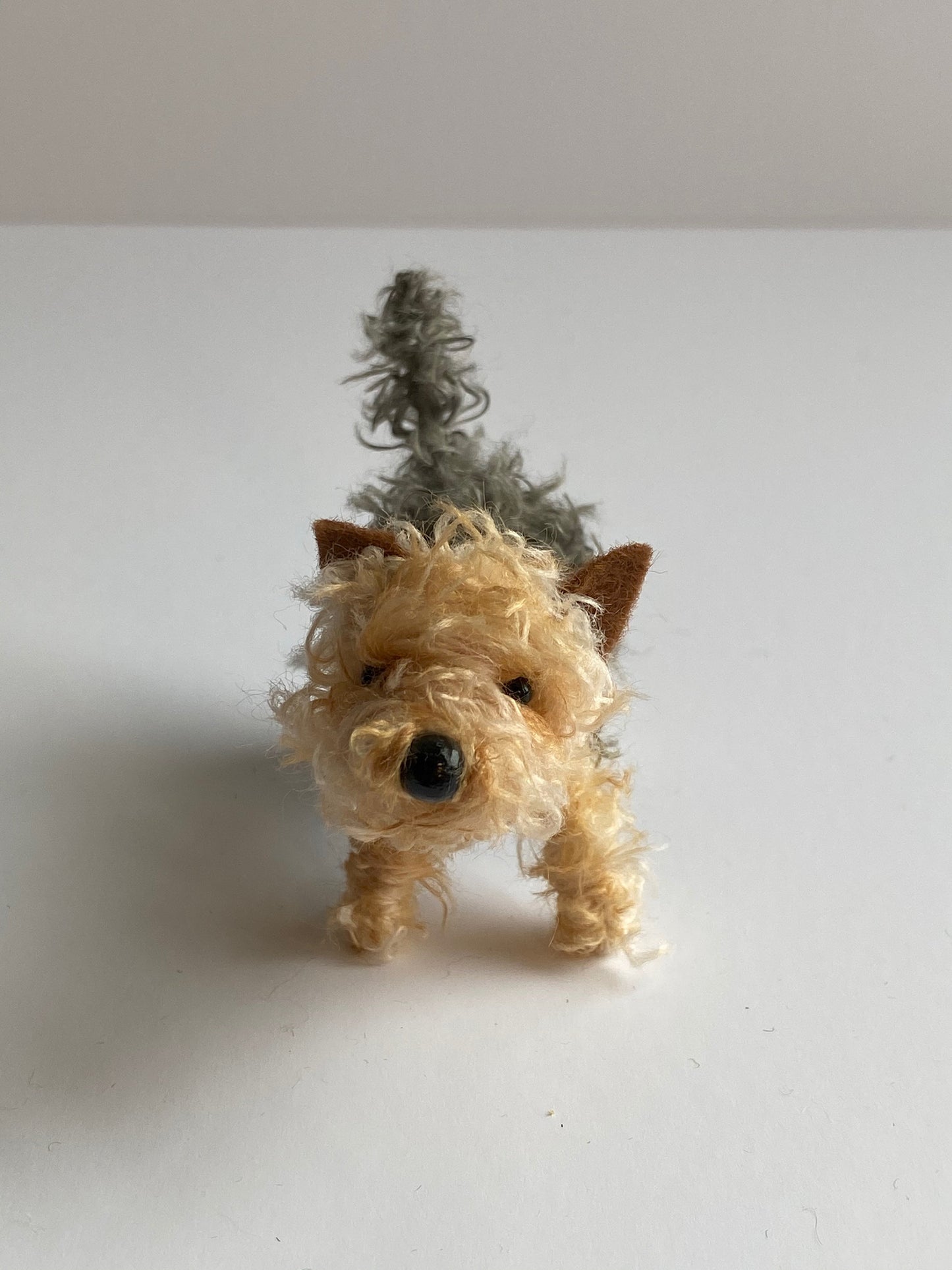 Miniature Yorkshire terrier decoration