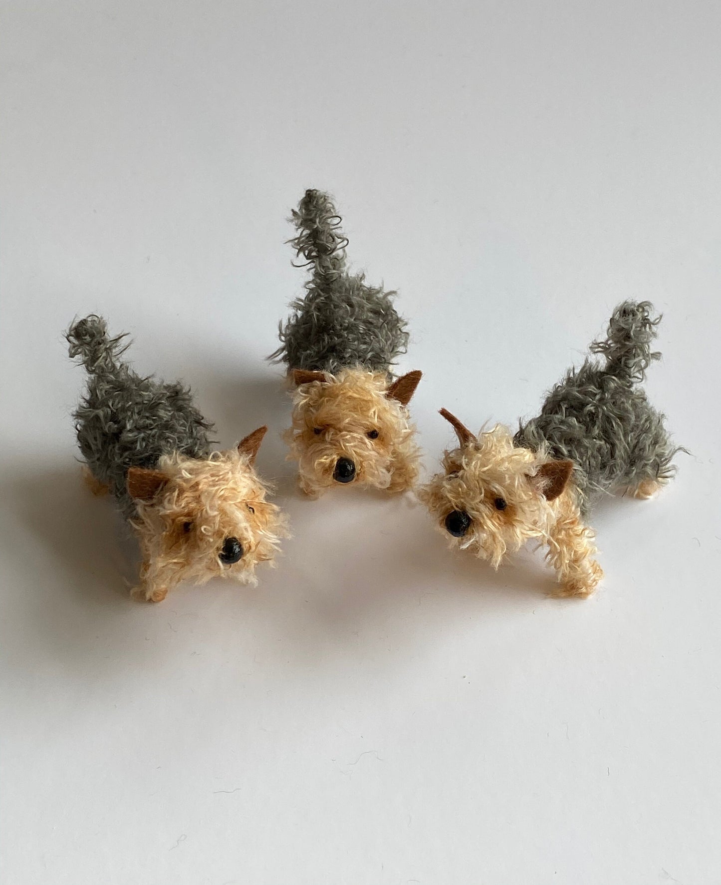 Miniature Yorkshire terrier decoration