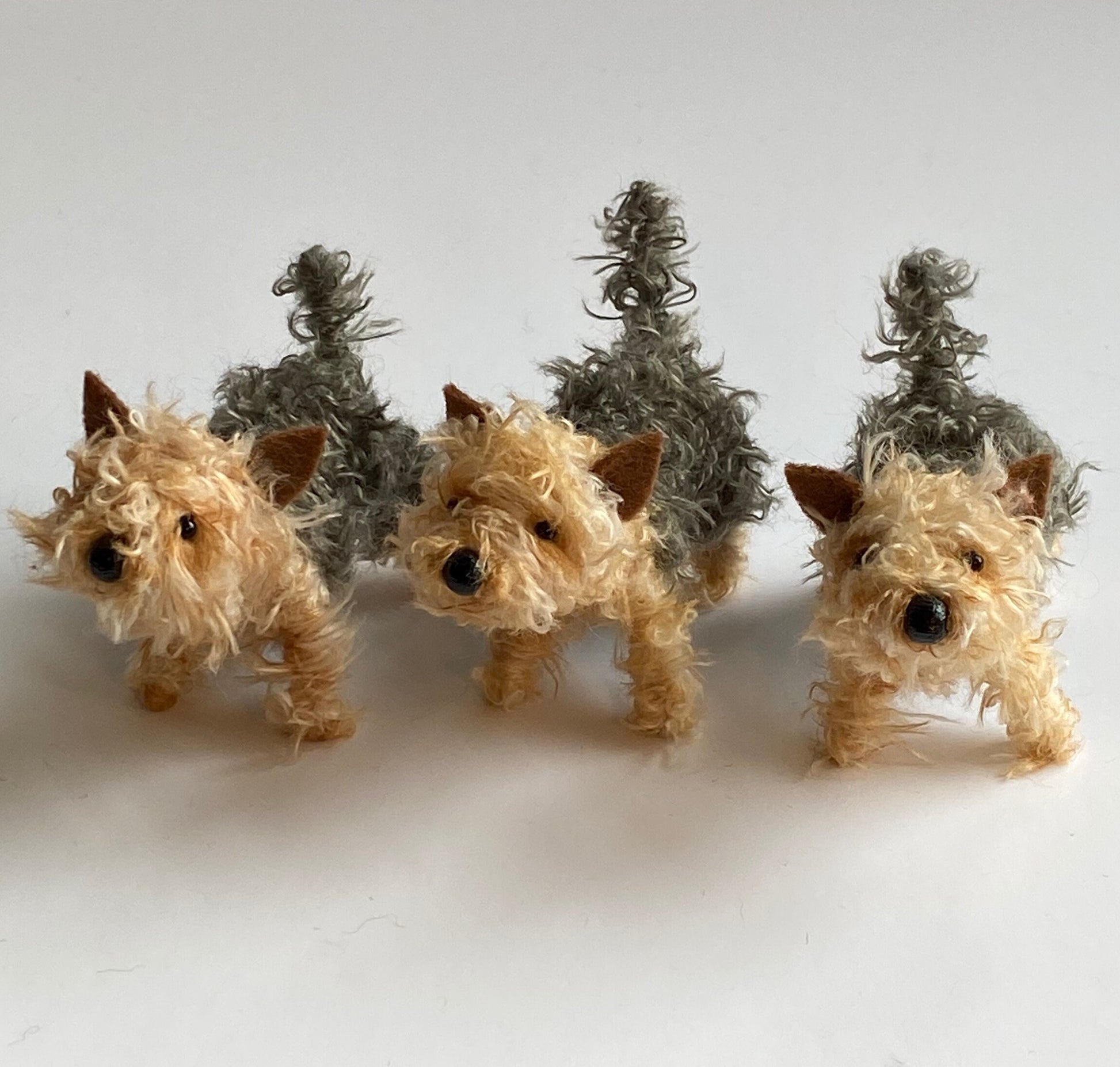 Miniature Yorkshire terrier decoration