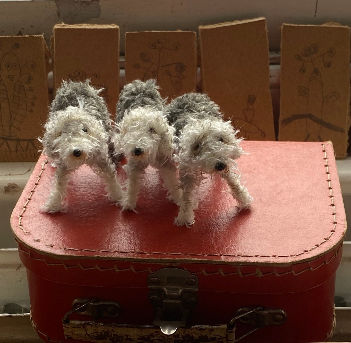 Miniature Bedlington Terrier ornament